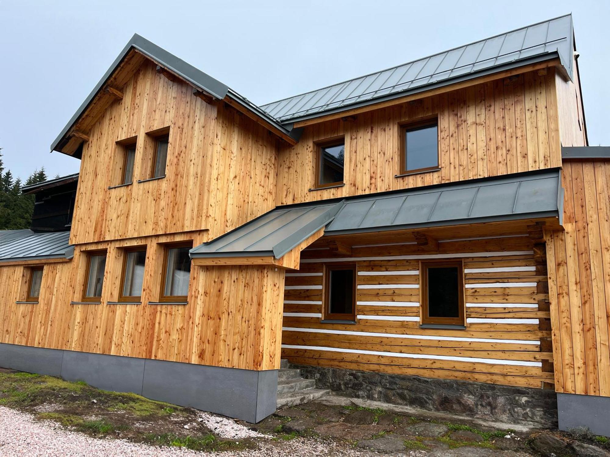 Villa Pardubické boudy Janské Lázně Esterno foto